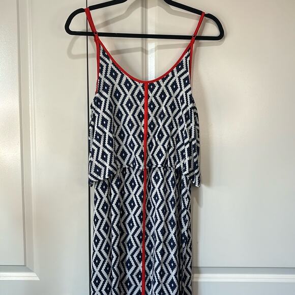 THML Anthropologie Tiered Boho Maxi Dress Women’s Small NWOT - Picture 1 of 15